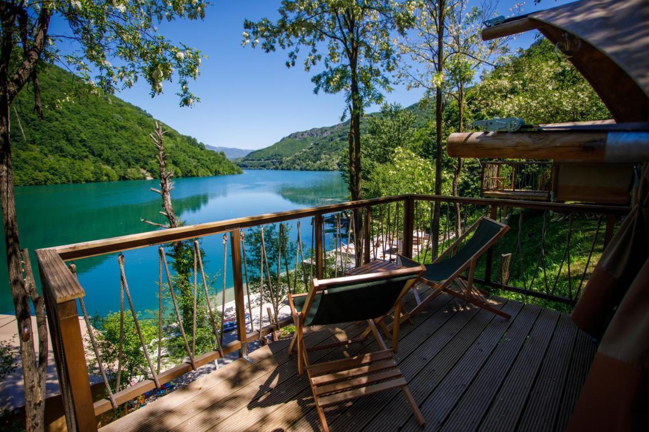 Glamping Bagrem Hotel Jablanica ภายนอก รูปภาพ