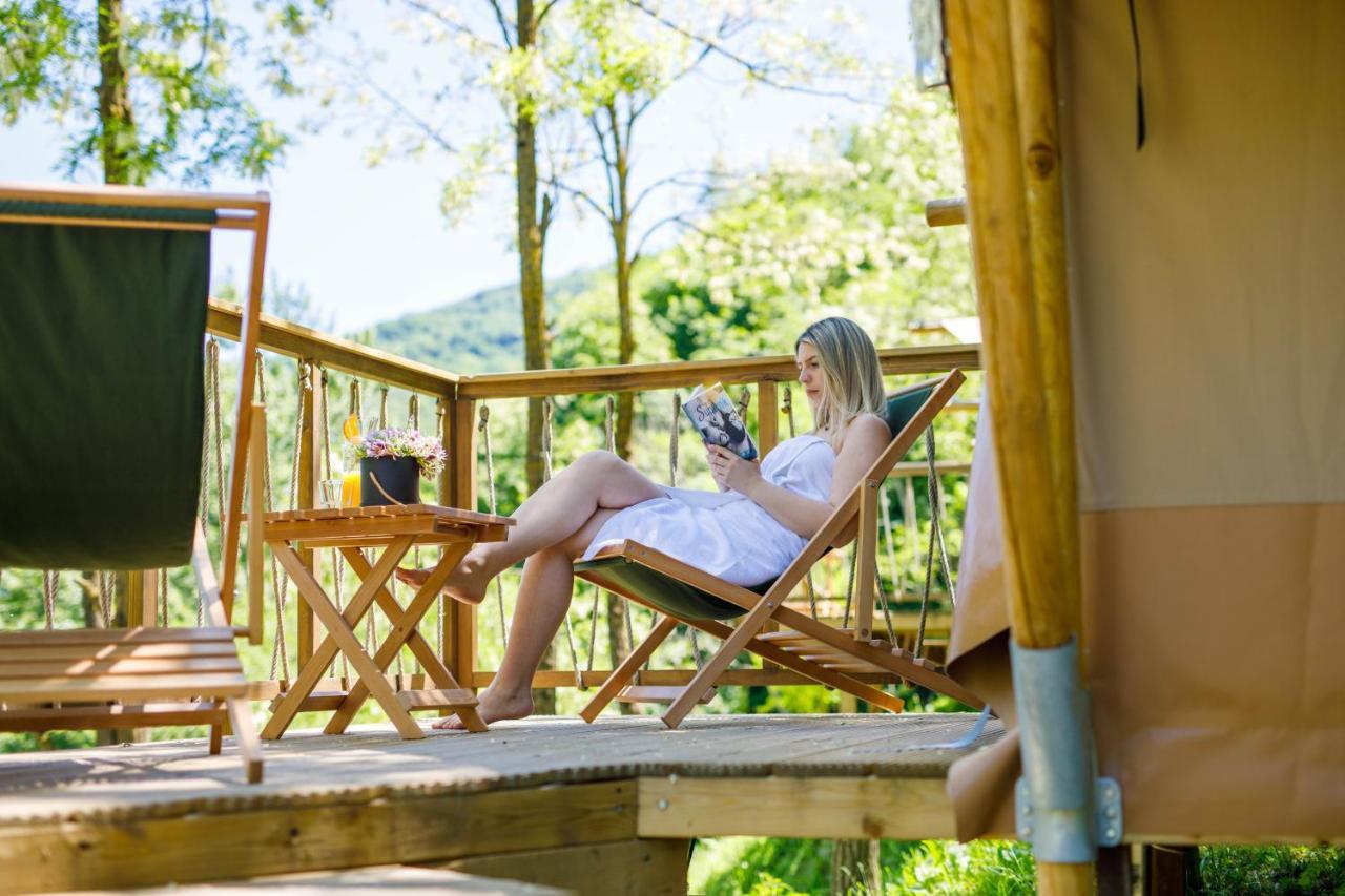 Glamping Bagrem Hotel Jablanica ภายนอก รูปภาพ
