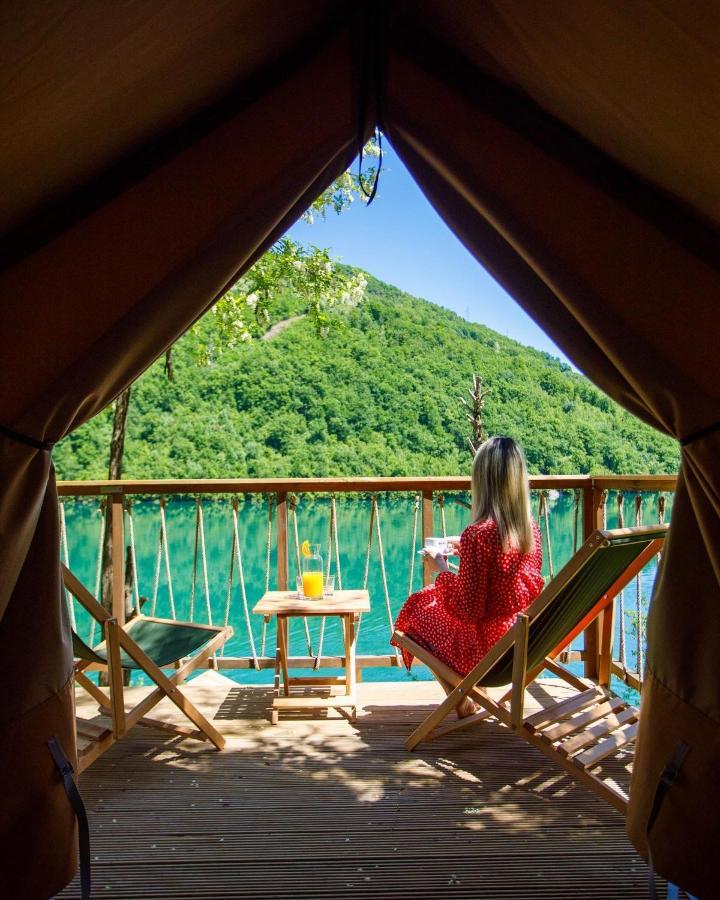 Glamping Bagrem Hotel Jablanica ภายนอก รูปภาพ