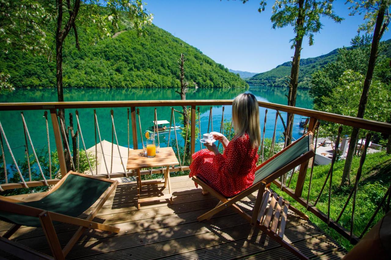 Glamping Bagrem Hotel Jablanica ภายนอก รูปภาพ