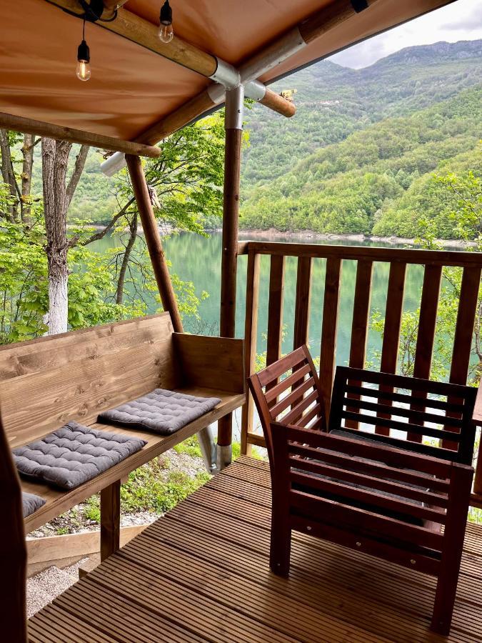 Glamping Bagrem Hotel Jablanica ภายนอก รูปภาพ